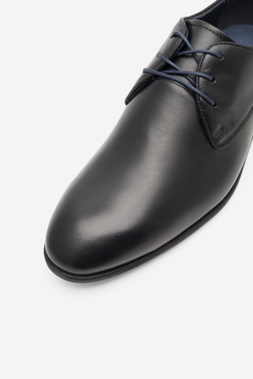 Półbuty Cesare Cave MI08-NEPTUN-05 Czarny