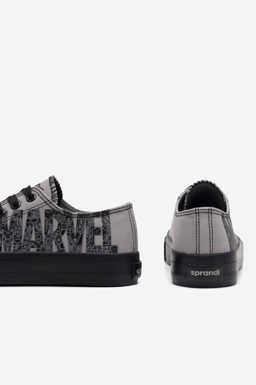 Trampki MARVEL 100 BP40-SS23-301D100MARVEL-A Szary