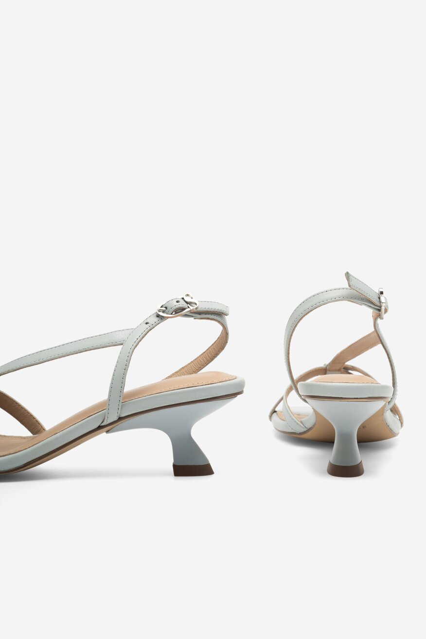 Sandały SIMPLE 107171 Niebieski jasny