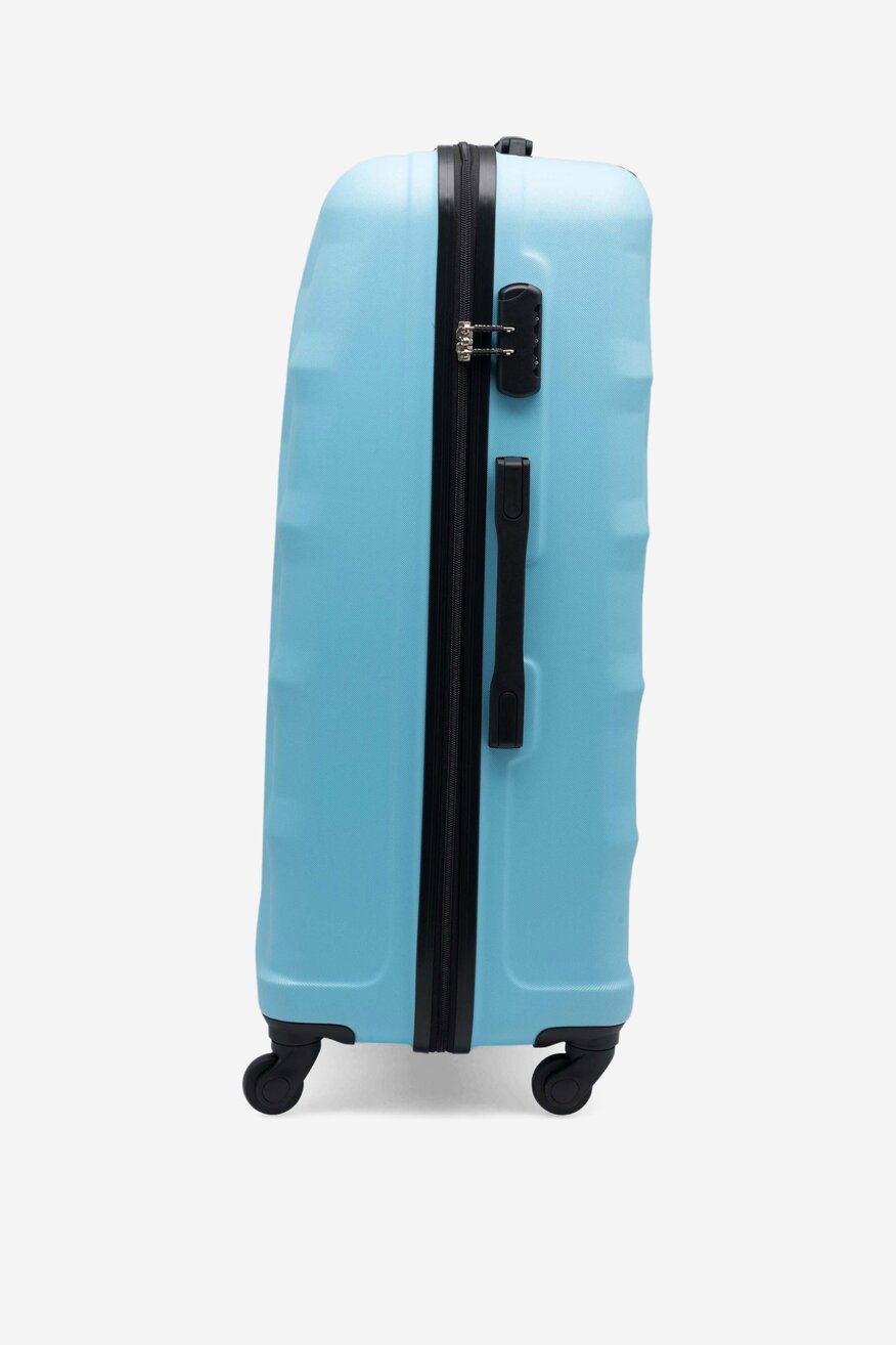 Walizka Lasocki WAL-L-03BLUE-ABS-04 Niebieski