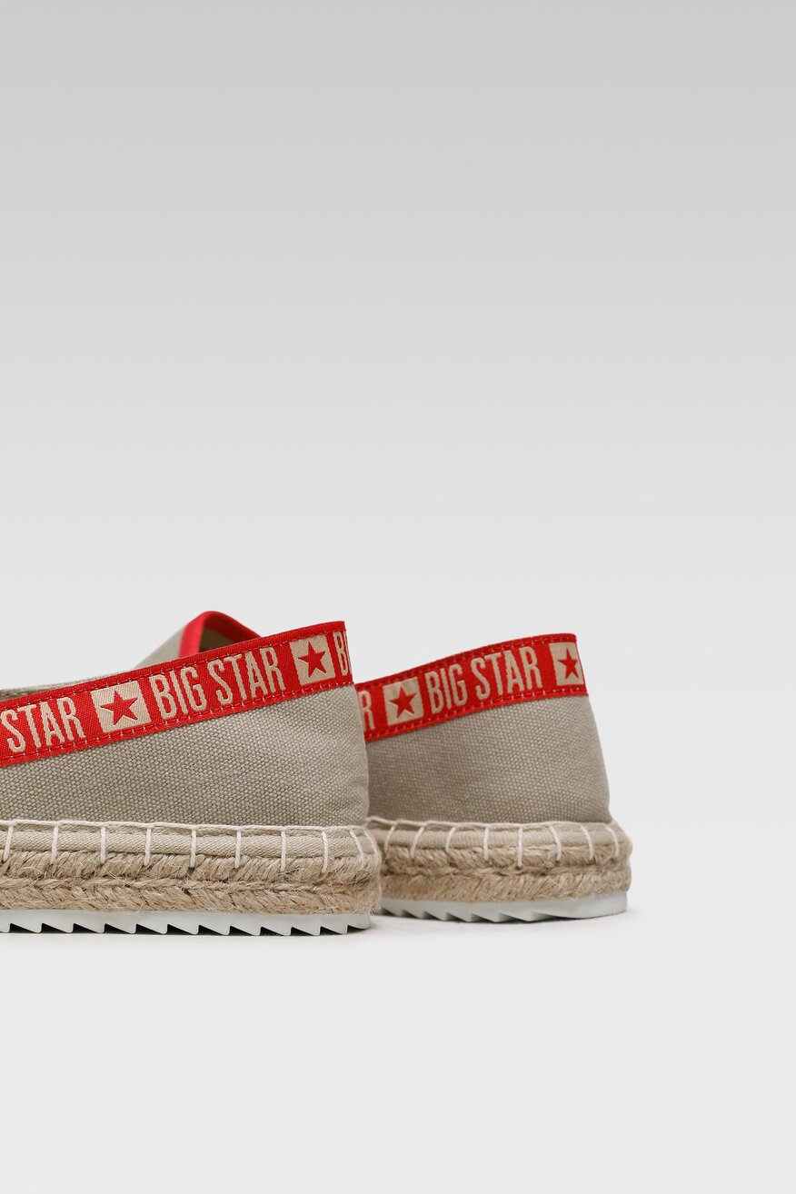 Espadryle Big Star JJ274879C Beżowy
