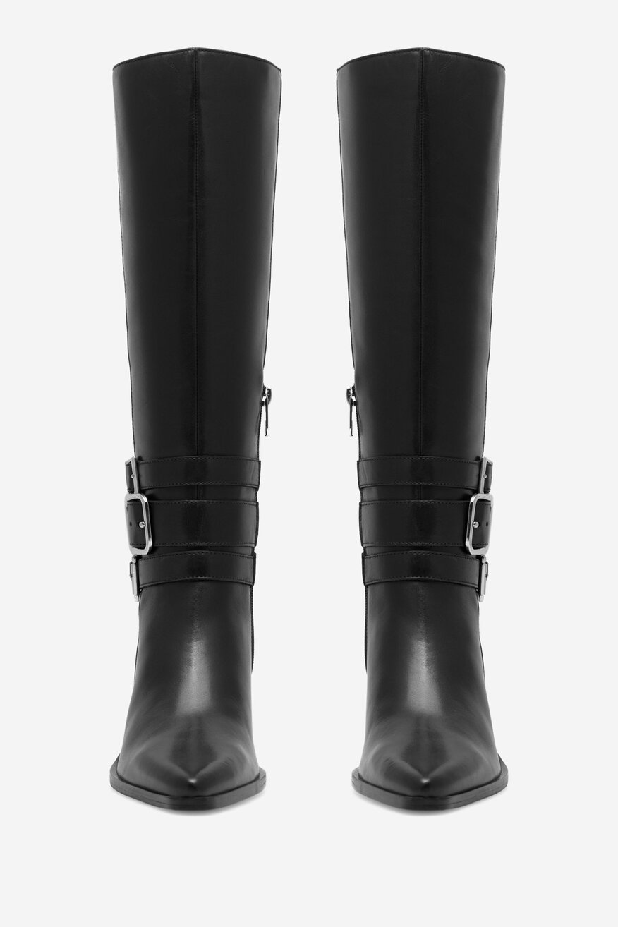 Kozaki EVA MINGE CAREI-111347 Czarny