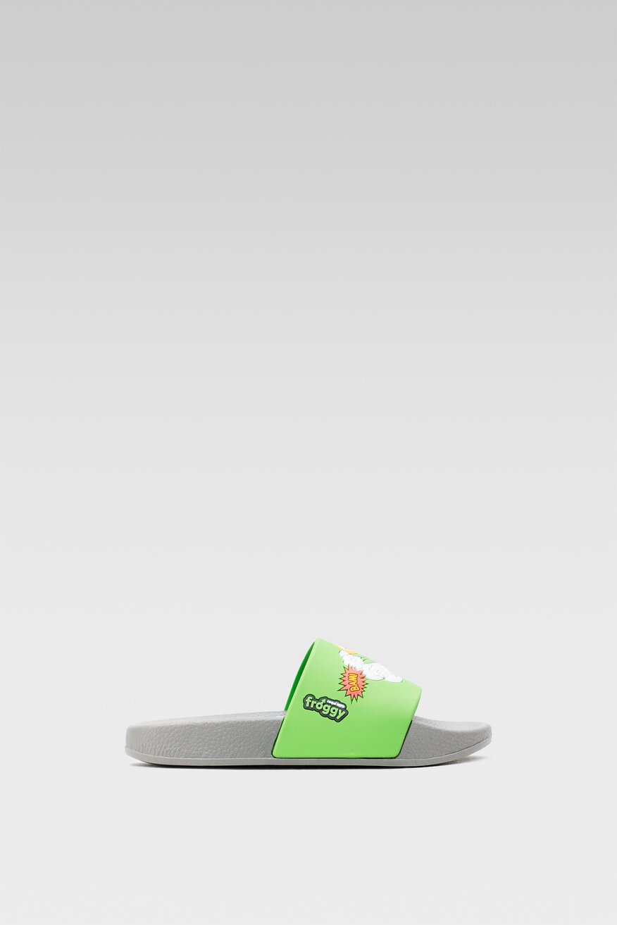 Klapki basenowe Coqui 6383-634-4877 Szary