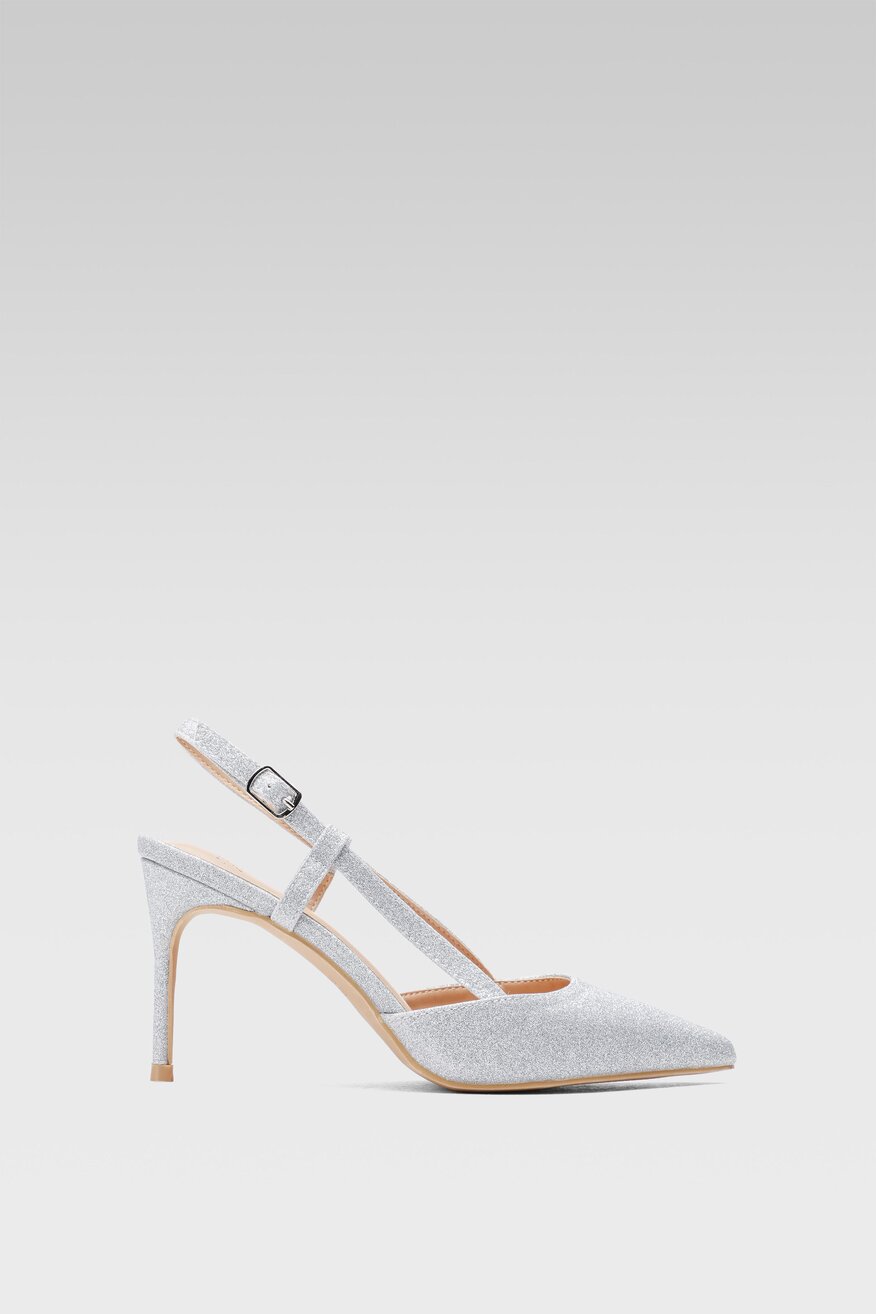 Czółenka Jenny Fairy KL-11270-01 Srebrny