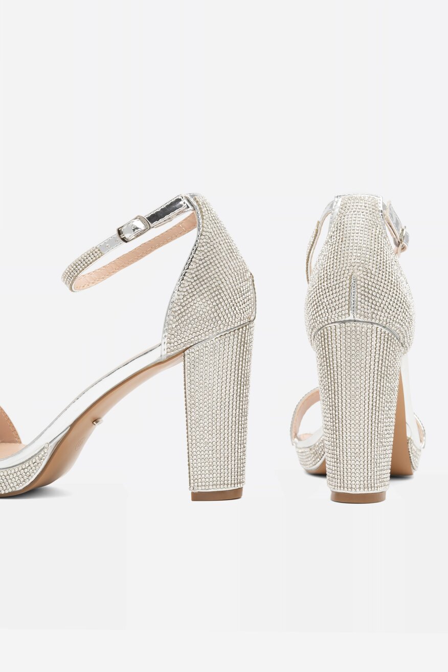 Sandały DeeZee KL-YF8290 Srebrny