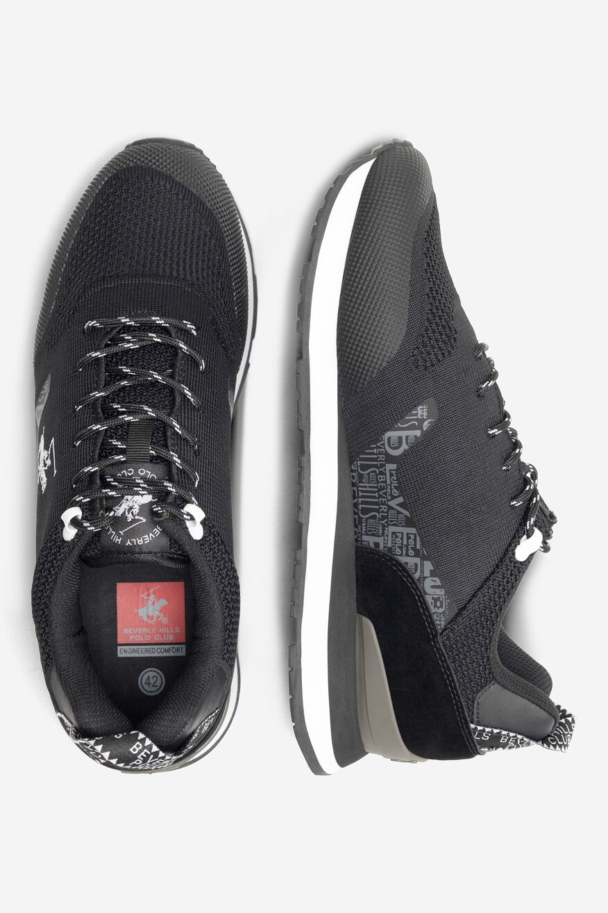 Półbuty Beverly Hills Polo Club PASEO-01 Czarny