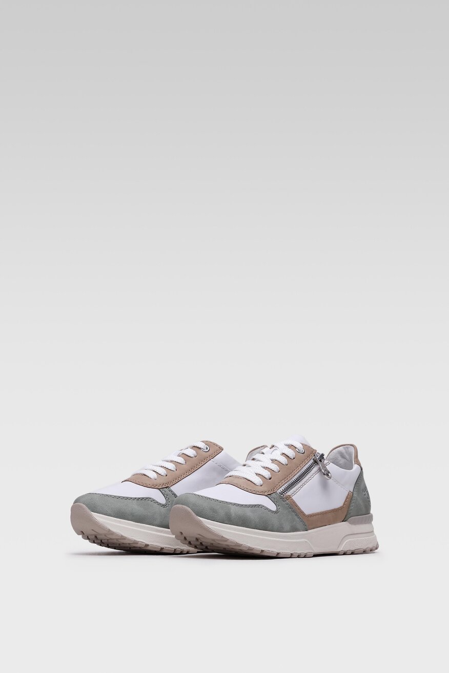 Półbuty Rieker N7422-80 Biały