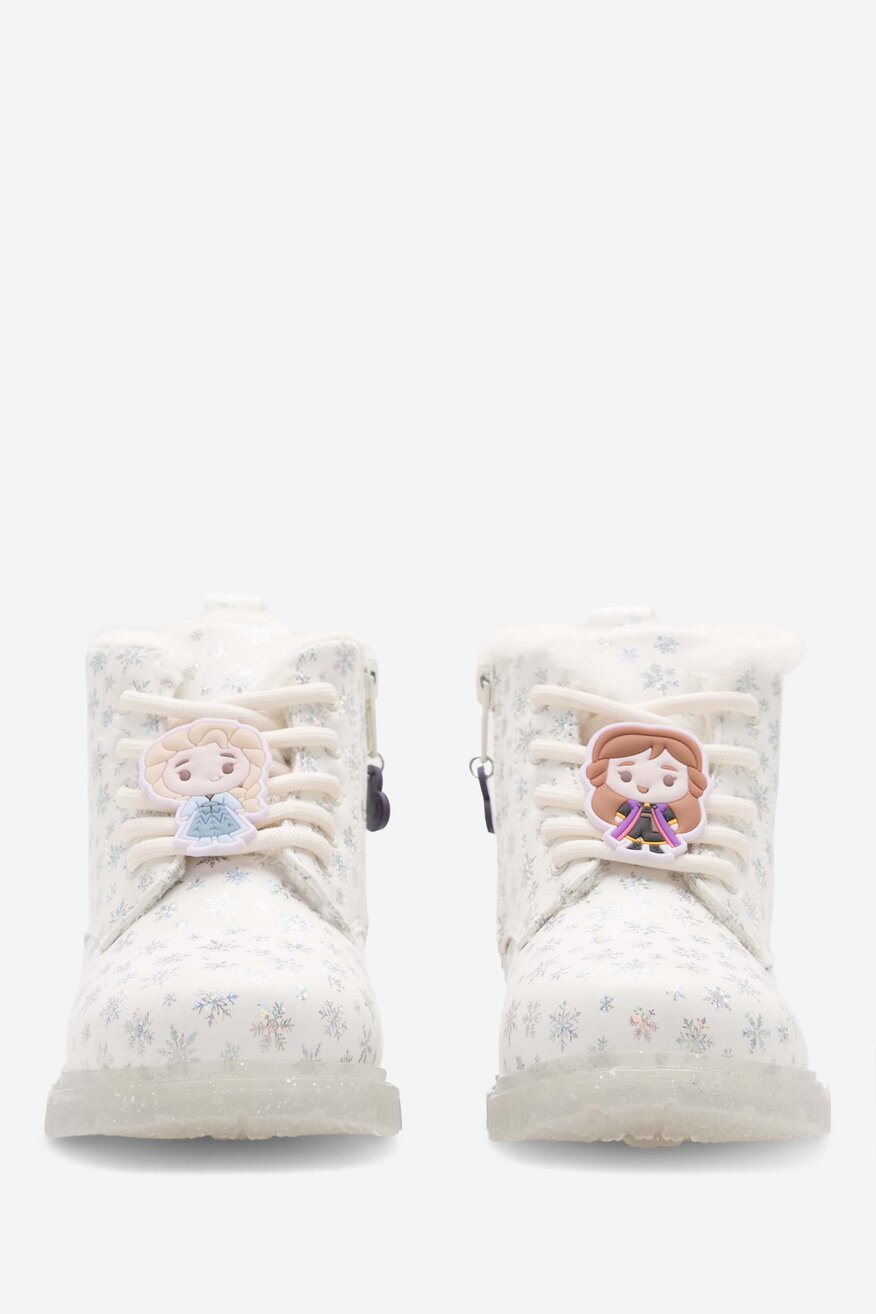 Trzewiki Frozen AW23-103DFR Srebrny