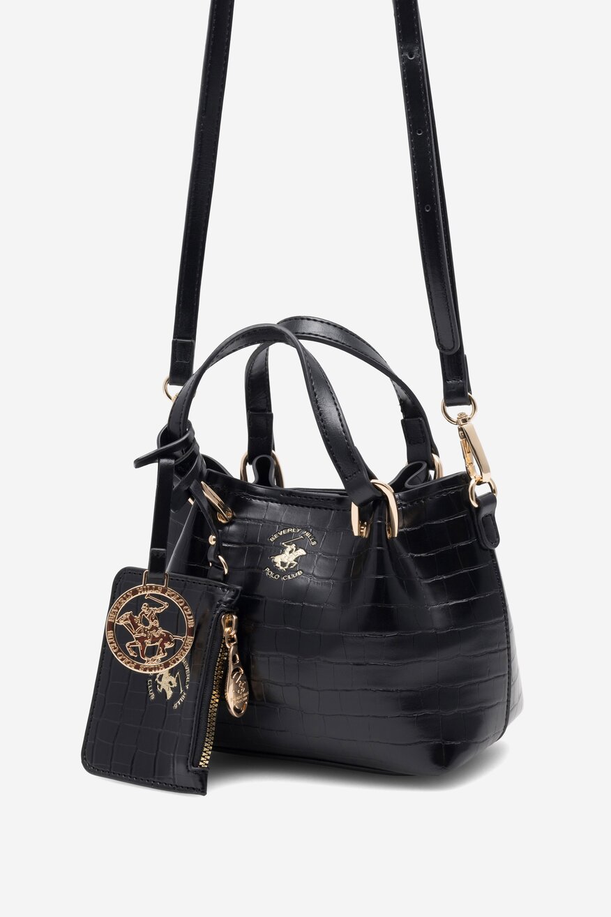 Torebka Beverly Hills Polo Club BHPC-W-02-A23 Czarny