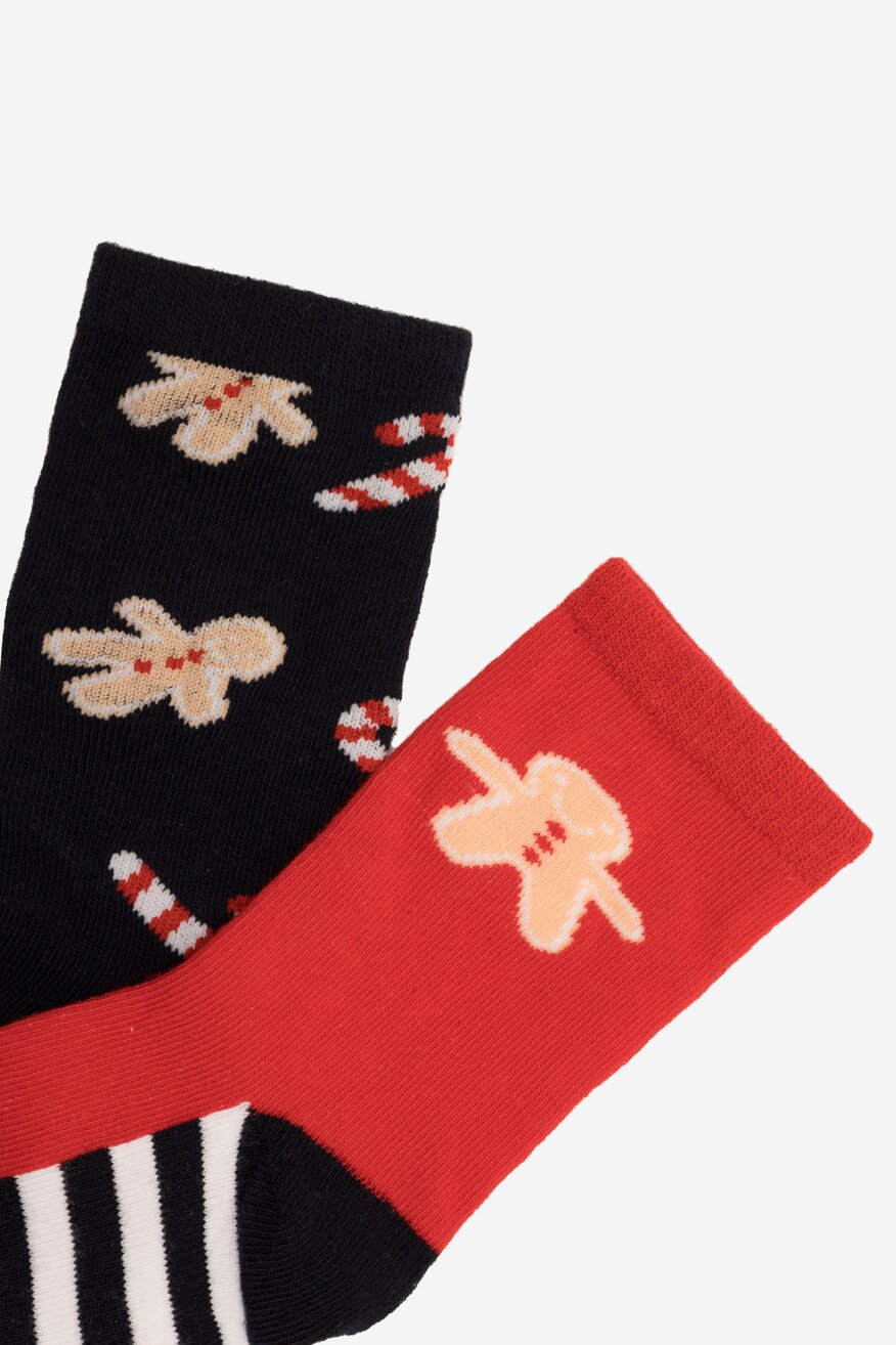 Skarpetki dziecięce Action Boy 8KB-005-AW23 (2-PACK) Czerwony