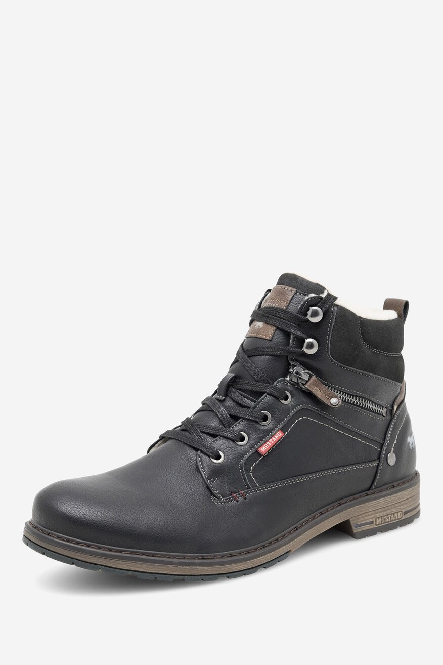 Trzewiki Mustang 4157-603 BIG Czarny