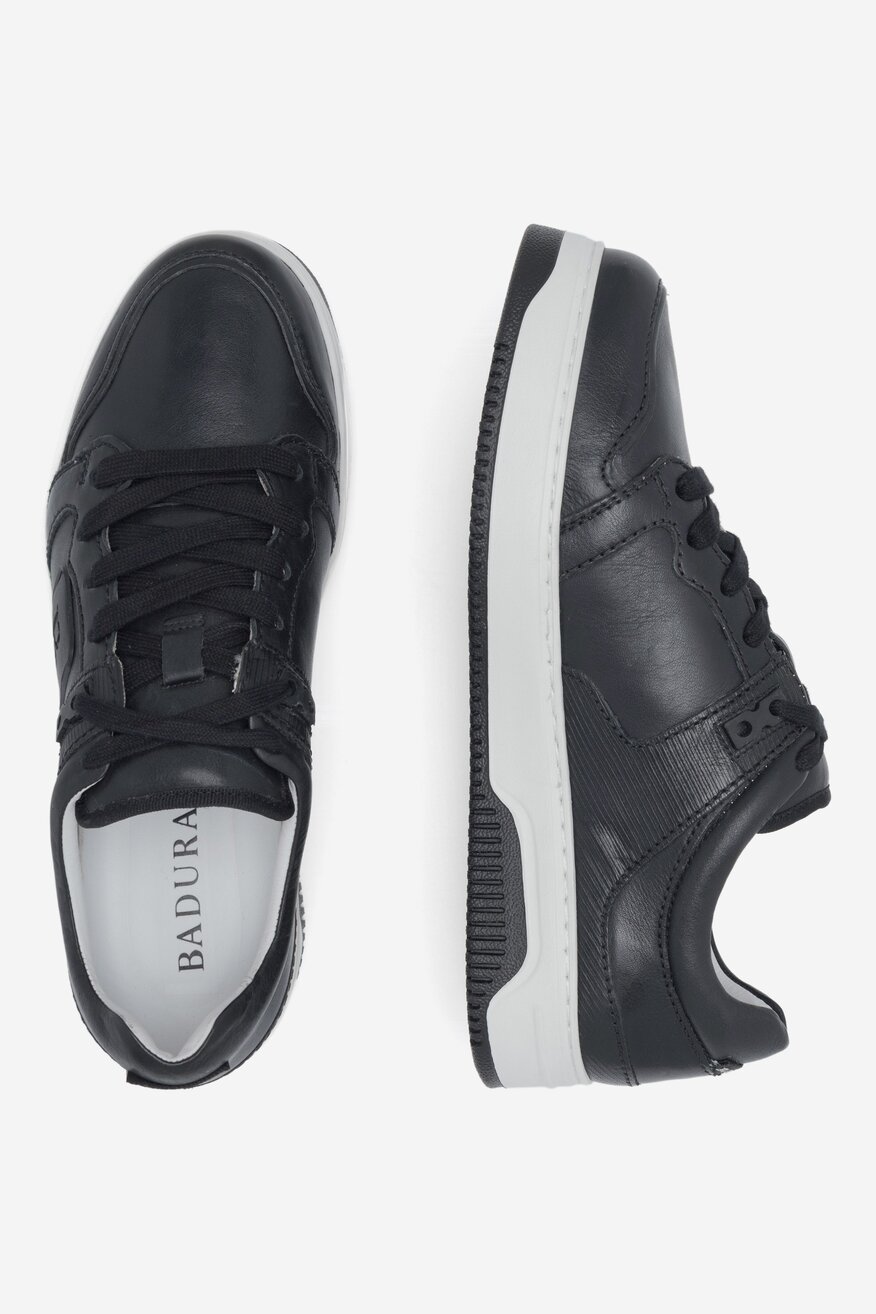 Półbuty Badura BUXTON-21 MI08 Czarny