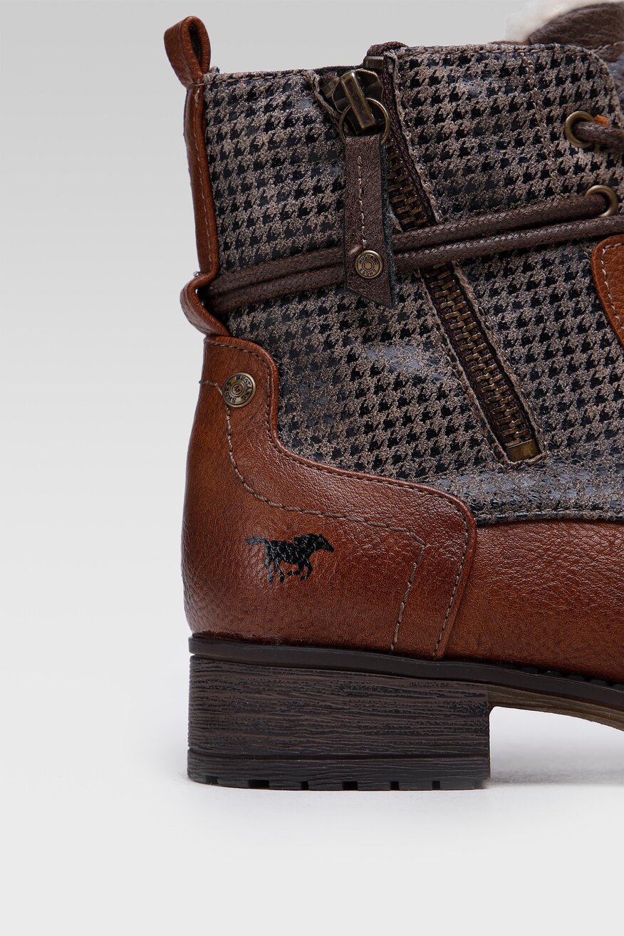 Trzewiki Mustang 5026-621 Brązowy