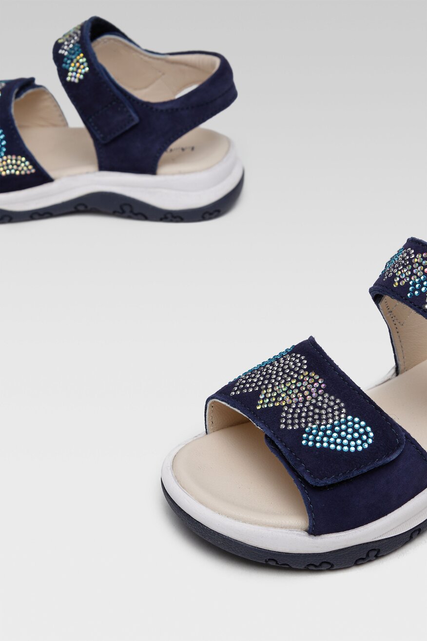 Sandały Lasocki Kids CI12-FLOWER-01 Granatowy