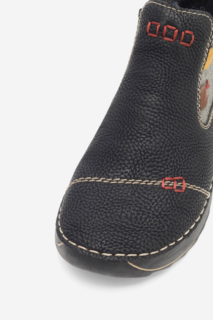 Botki Rieker 51592-00 Czarny