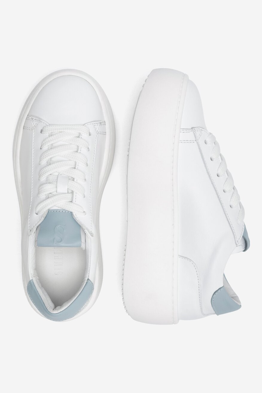 Półbuty SIMPLE AMELIA-23001 Biały