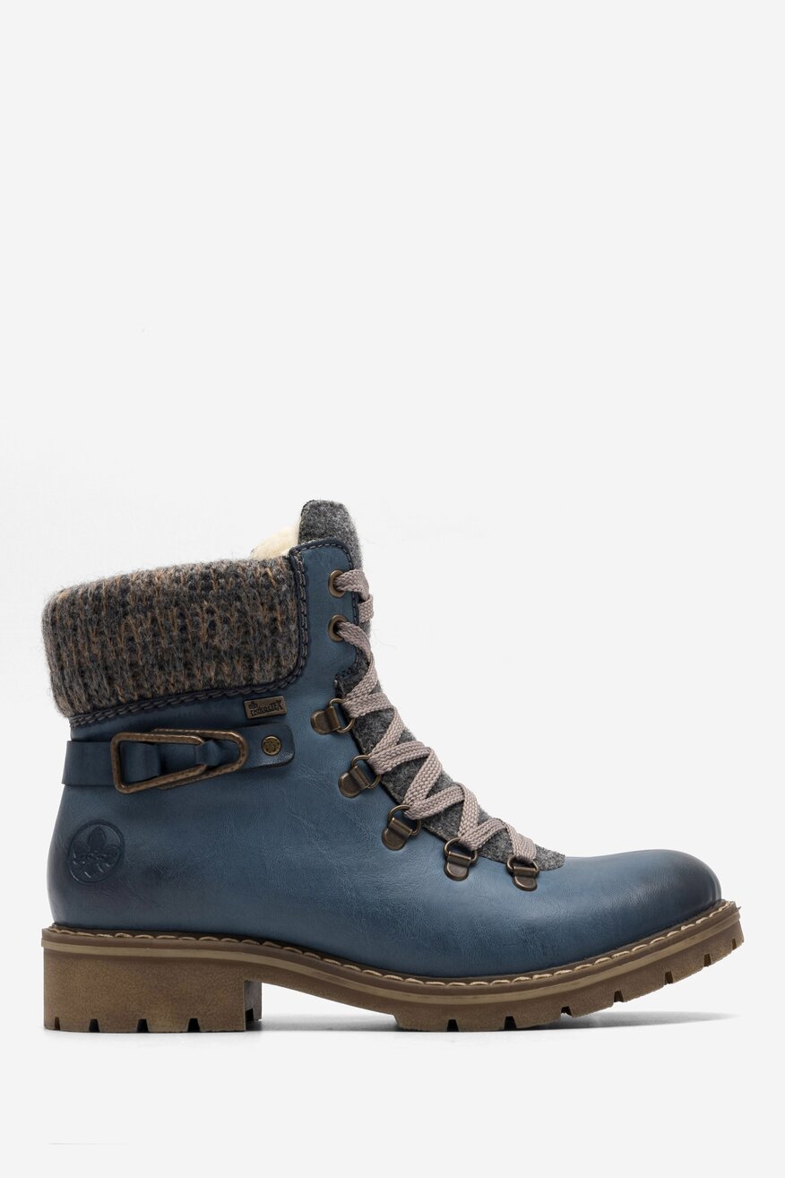 Trzewiki Rieker Y9131-15 Niebieski
