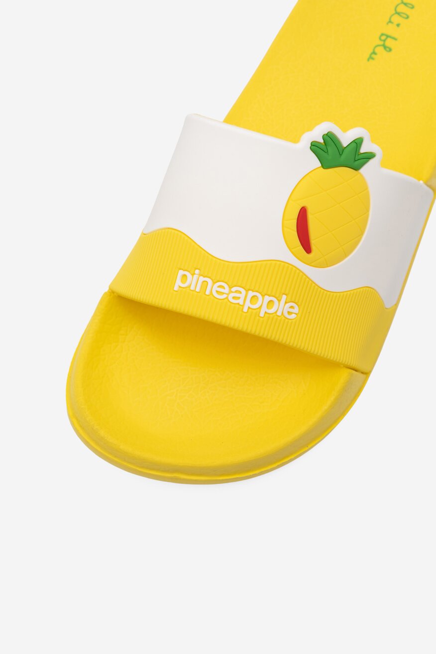Klapki basenowe Nelli Blu CA22187D Żółty