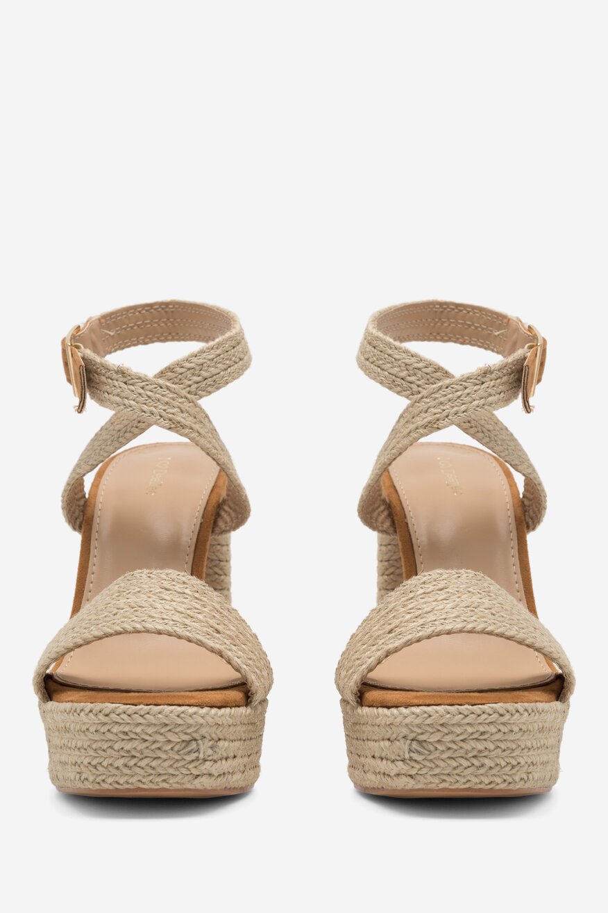 Sandały DeeZee LOLA KL-F20074-36 Beżowy