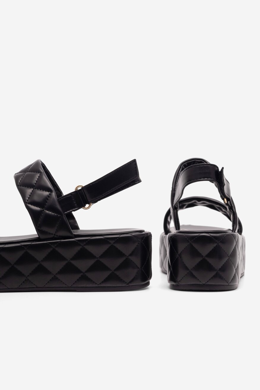 Sandały DeeZee AFFECTION KL-E8175-20 Czarny