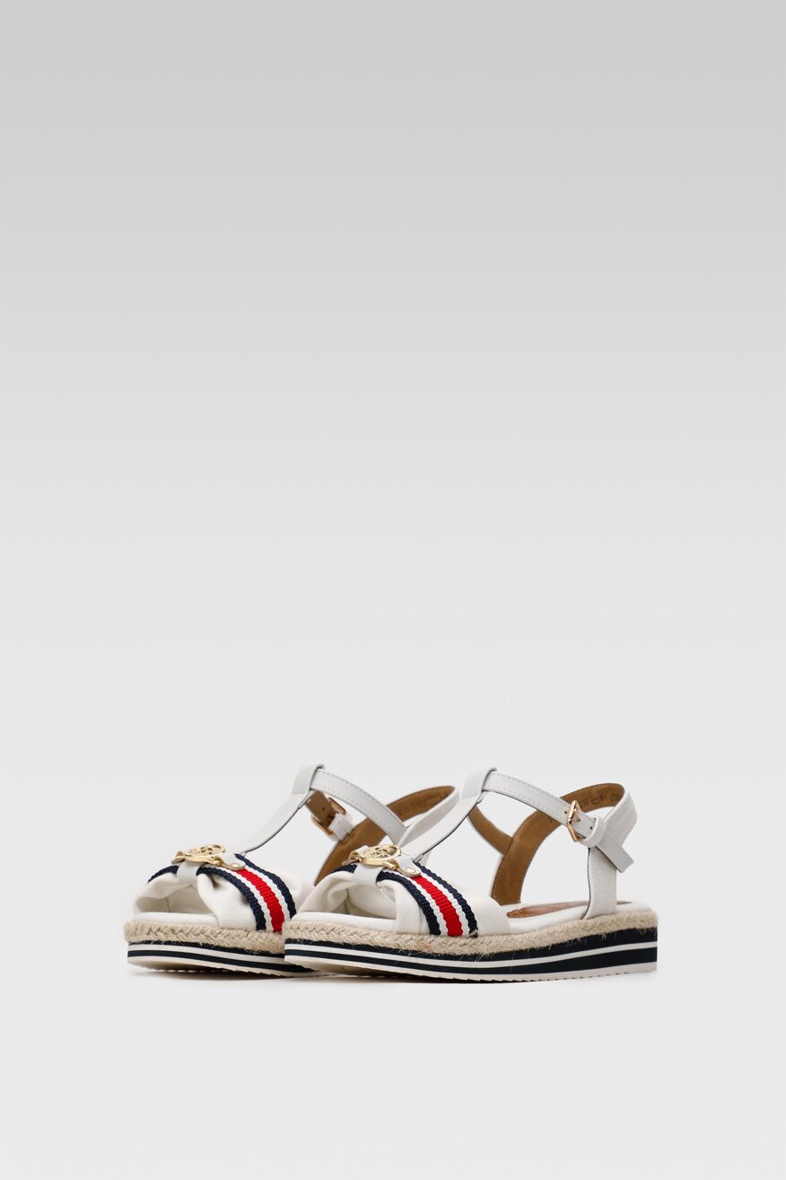 Sandały Tom Tailor 329580290 Biały