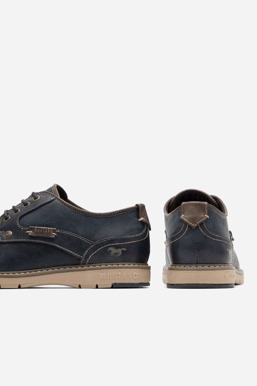 Półbuty Mustang 4105-303 Granatowy