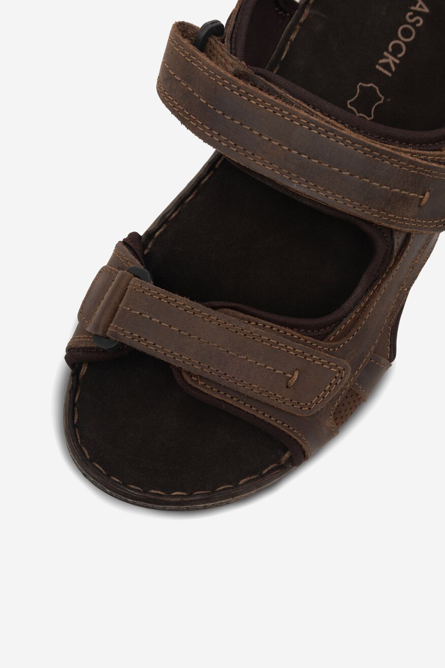 Sandały Lasocki 3458 Brązowy ciemny