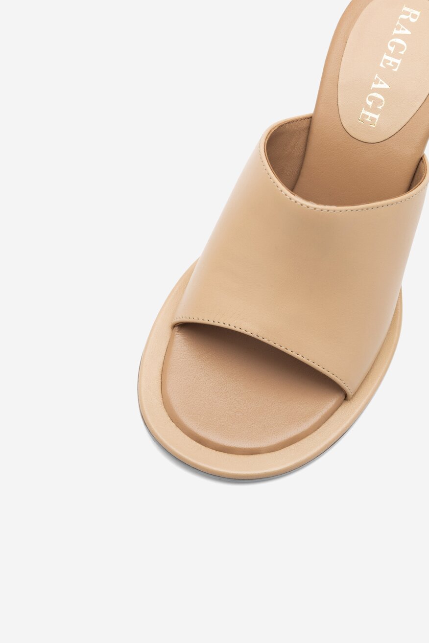 Klapki RAGE AGE VALENCIA-108096 Beżowy