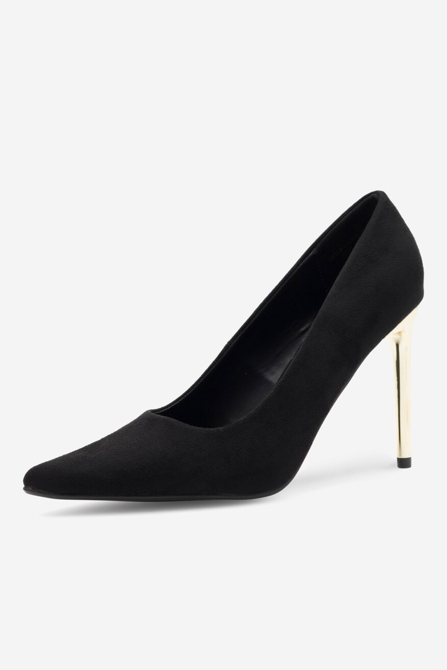 Czółenka DeeZee LEYLA LS5611-02K Czarny