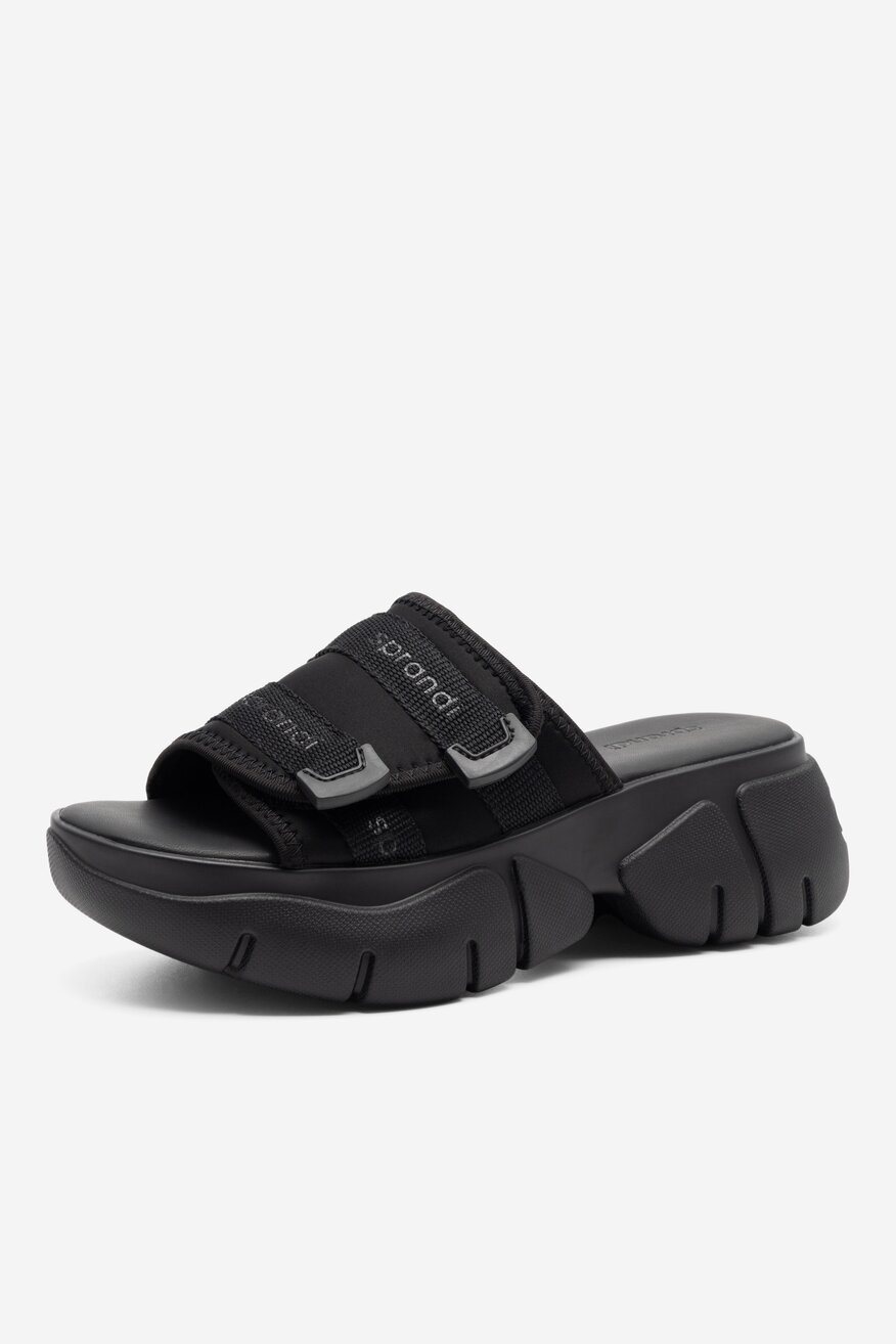 Klapki Sprandi WS877-02 Czarny