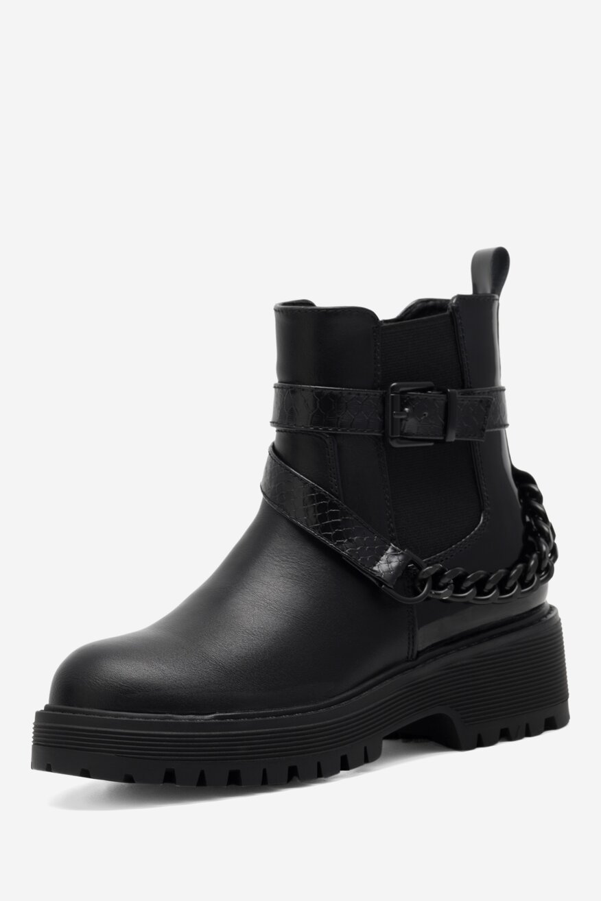 Botki DeeZee CS6200-02 Czarny