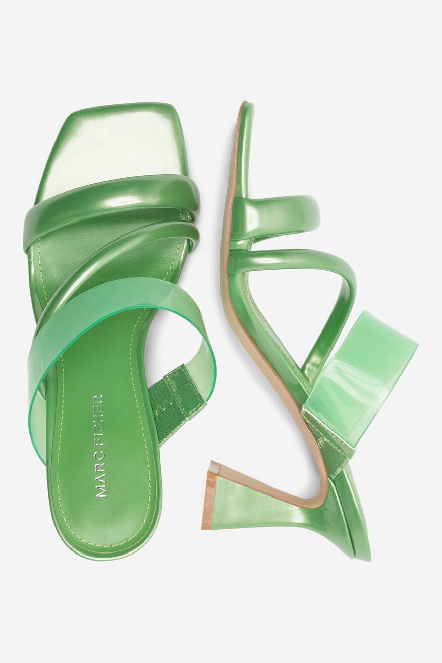 Klapki MARC FISHER F-KRISLY MGN01 Zielony