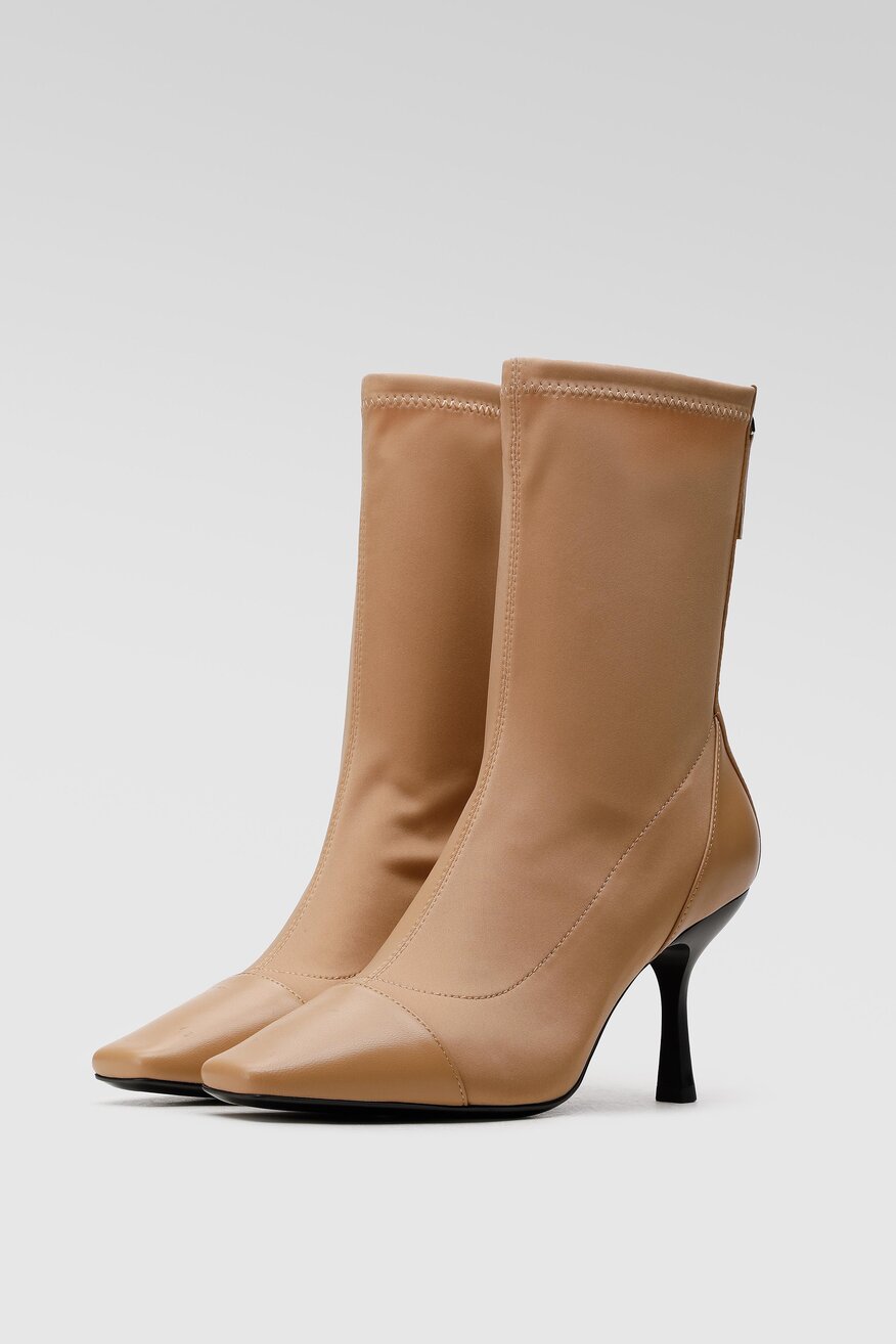 Botki Gino Rossi V855-03 Beżowy