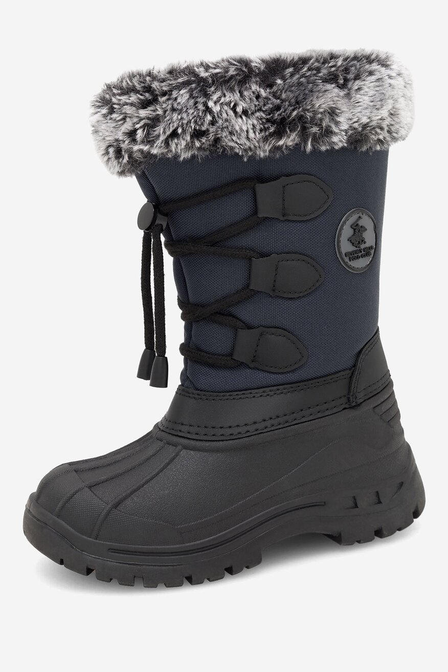 Kozaki Beverly Hills Polo Club CM230311-1X(III)CH Granatowy