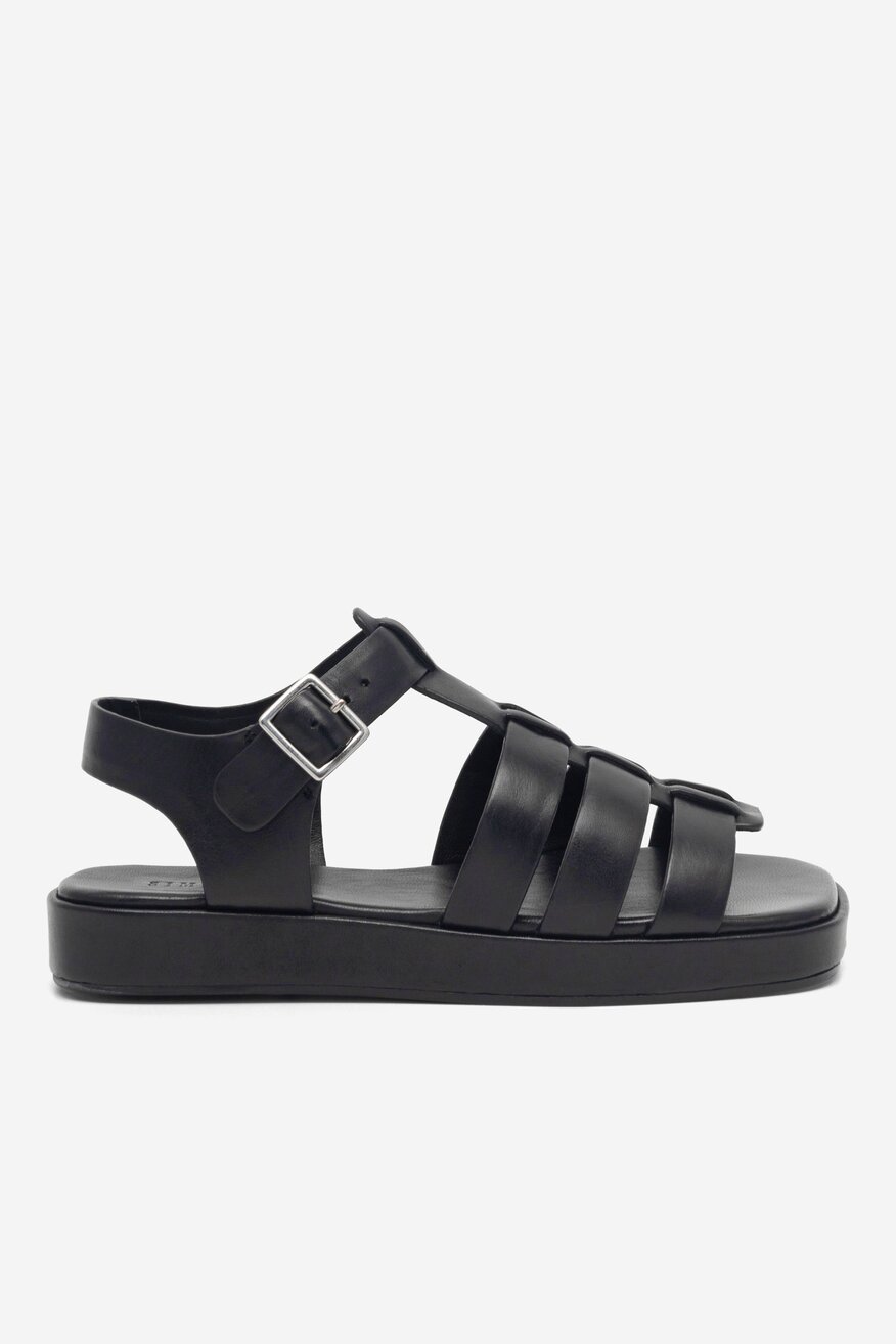 Sandały SIMPLE TARAZONA1-108151 Czarny