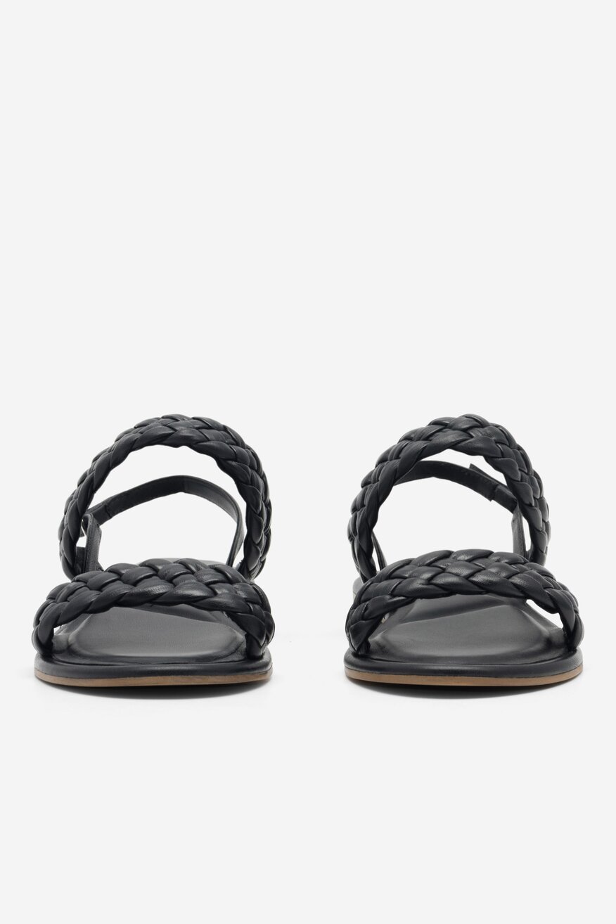 Sandały SIMPLE SITGES-35512 Czarny