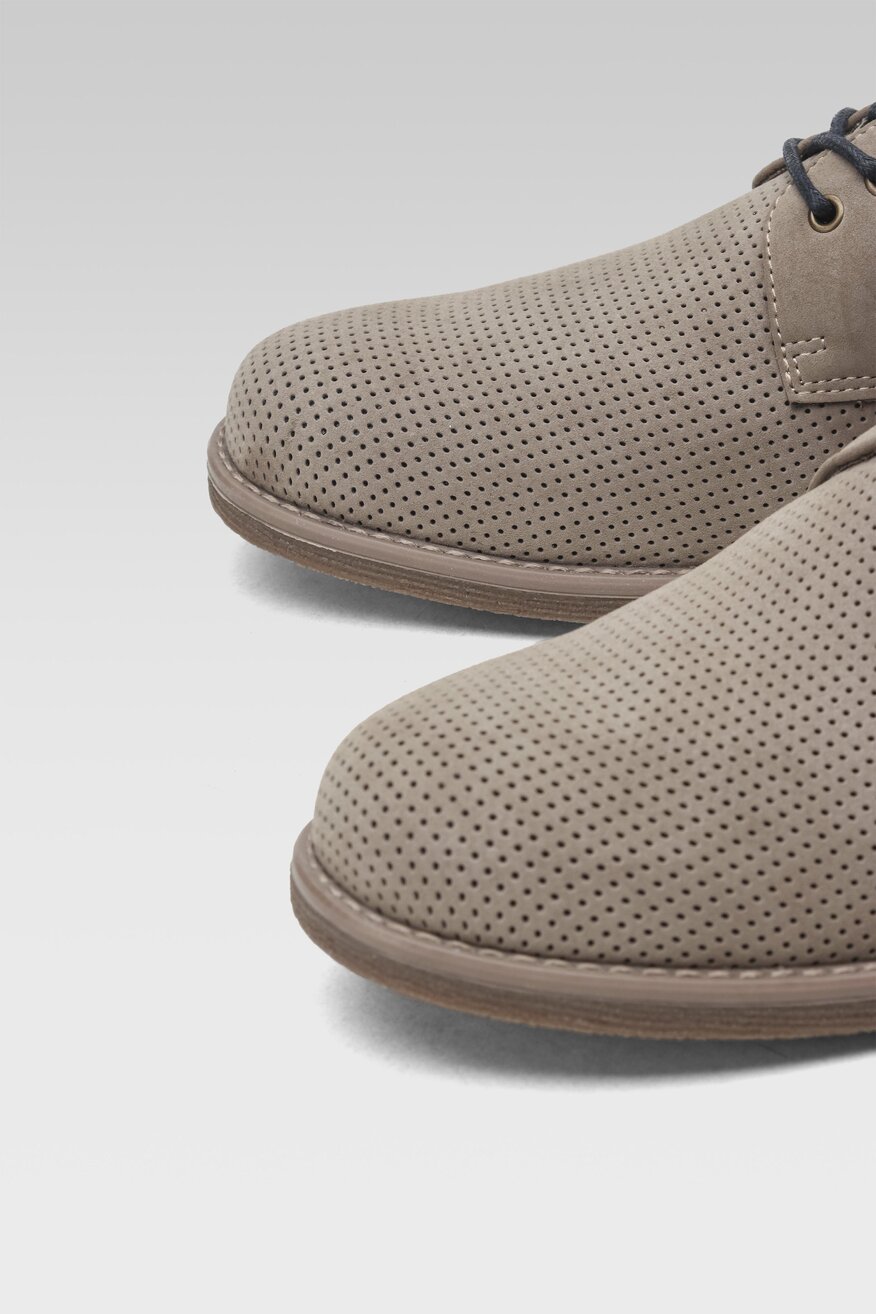 Półbuty Lanetti MYL8486-1 Szary jasny