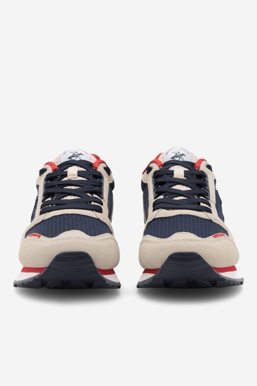 Sneakers Beverly Hills Polo Club PATCH-01 Granatowy