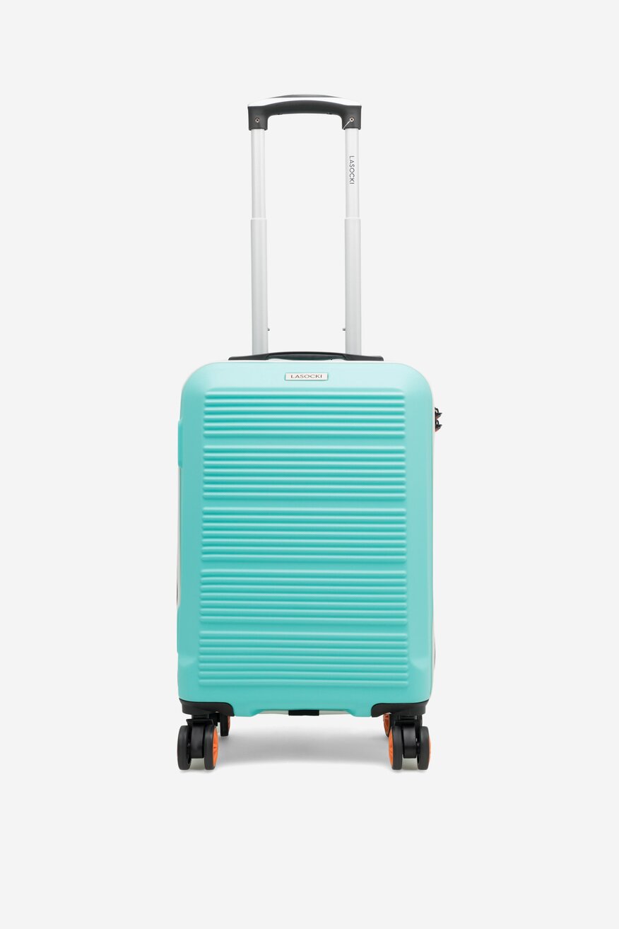 Walizka Lasocki WAL-S-04TURQUOISE-04 Turkusowy