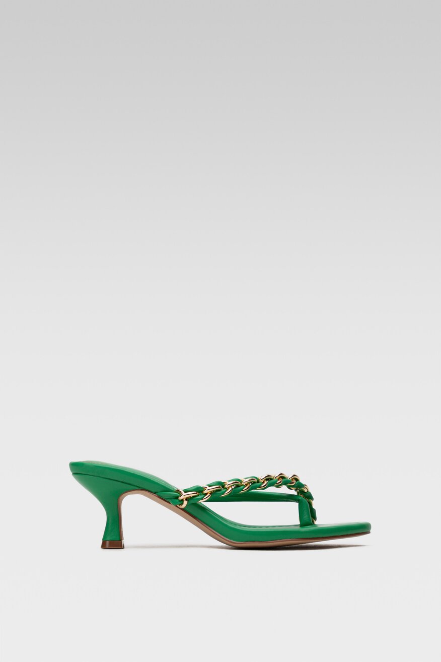 Klapki Jenny Fairy LS5730-04C Zielony