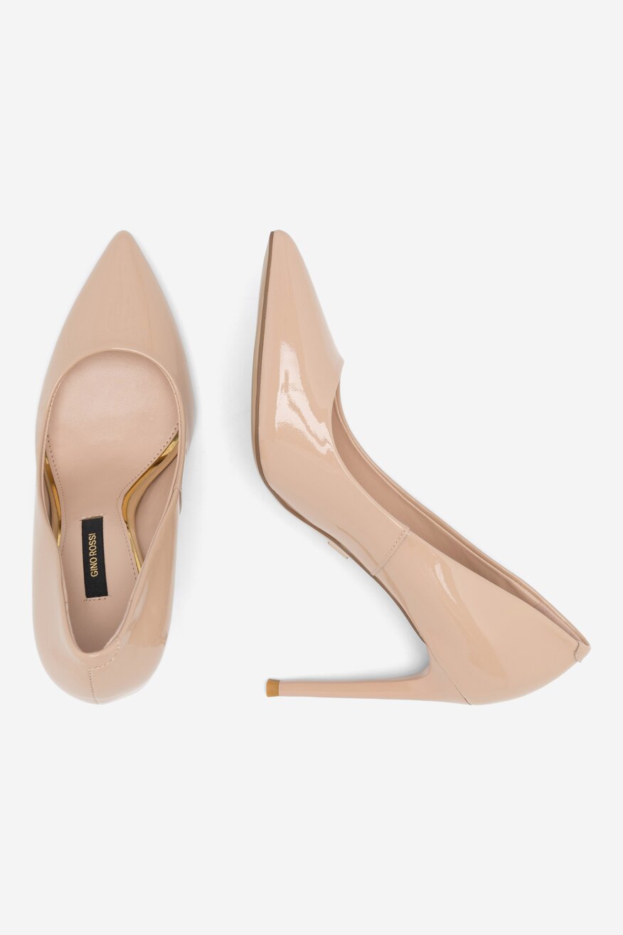 Czółenka Gino Rossi VALENTINA-V-252-15 Beżowy