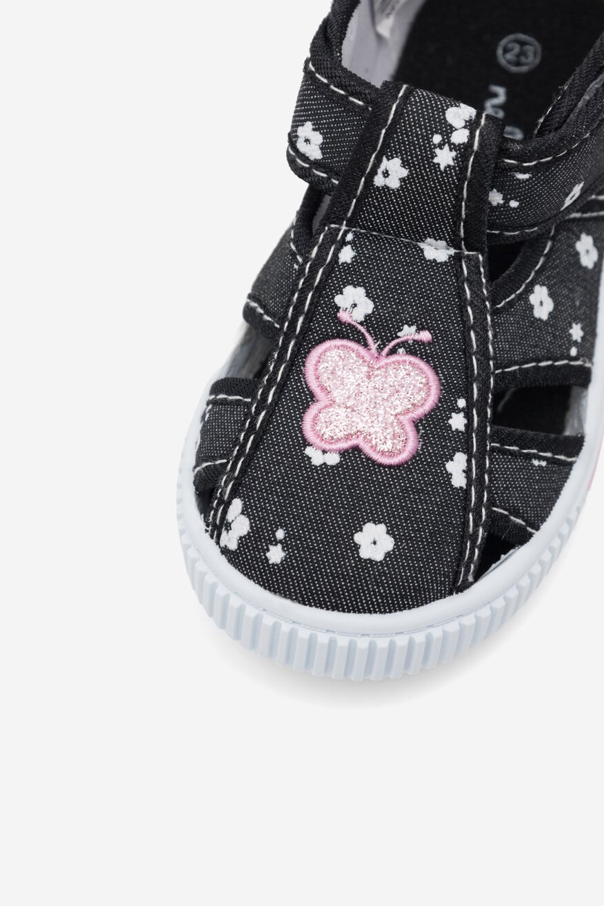 Kapcie Nelli Blu CF2457-11. Czarny