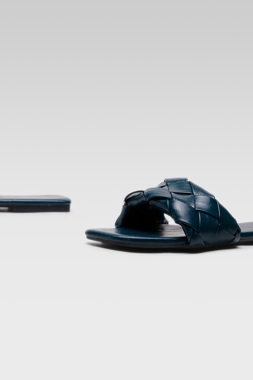 Klapki Bassano 23355HDC Niebieski