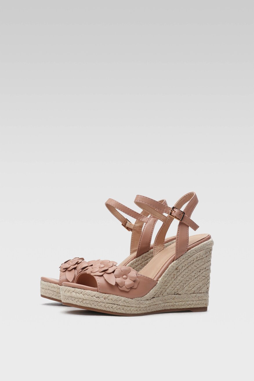 Sandały Quazi TS5307-01 Beżowy ciemny