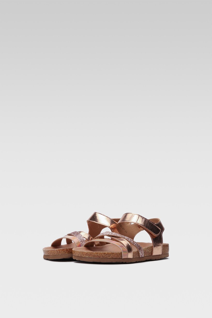 Sandały Nelli Blu CS20181-01 Złoty