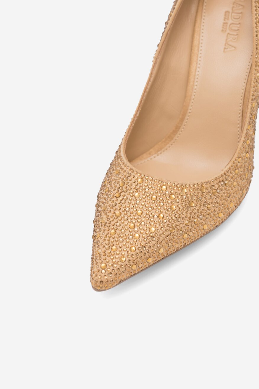 Czółenka Badura EMMA-V1360-08 Złoty