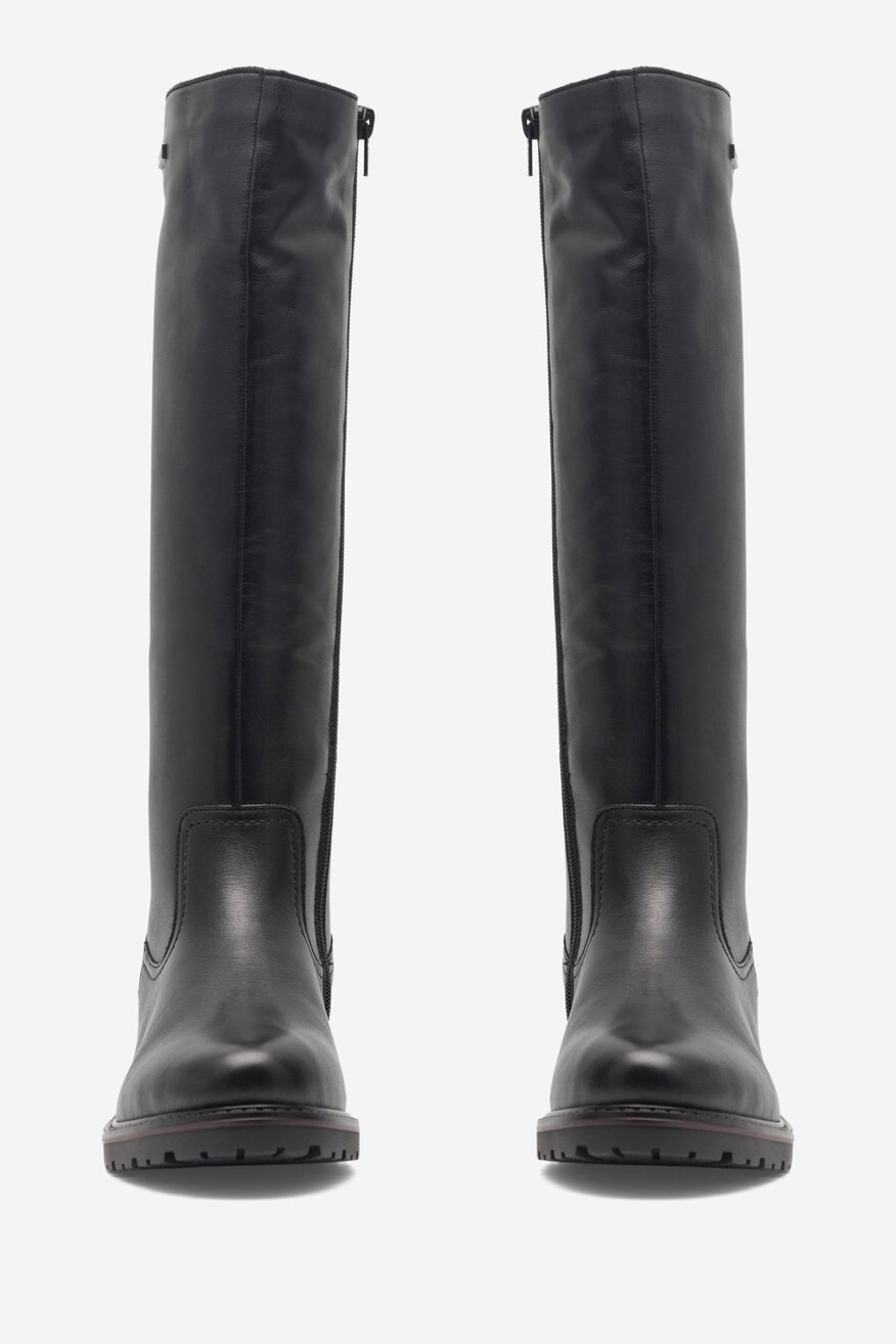 Kozaki Remonte R6576-01 Czarny