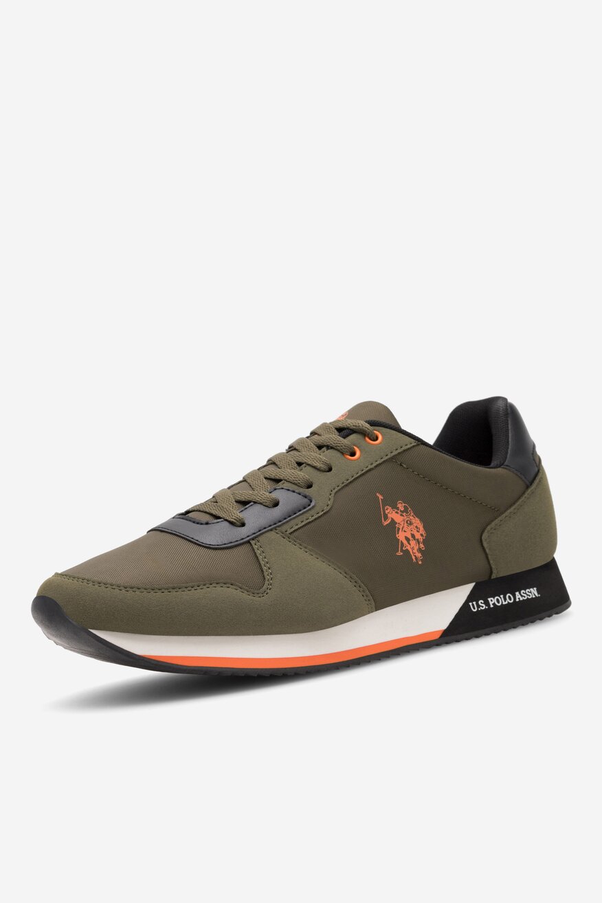 Sneakers U.S. POLO ASSN. NOBIL011M/CNH1 Zielony ciemny