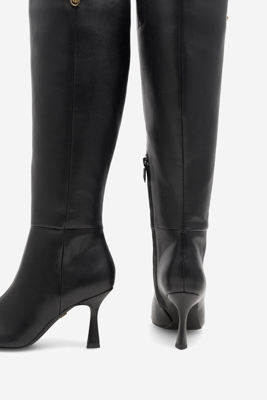 Kozaki NINE WEST MAIDA ZL23003-2CCP Czarny