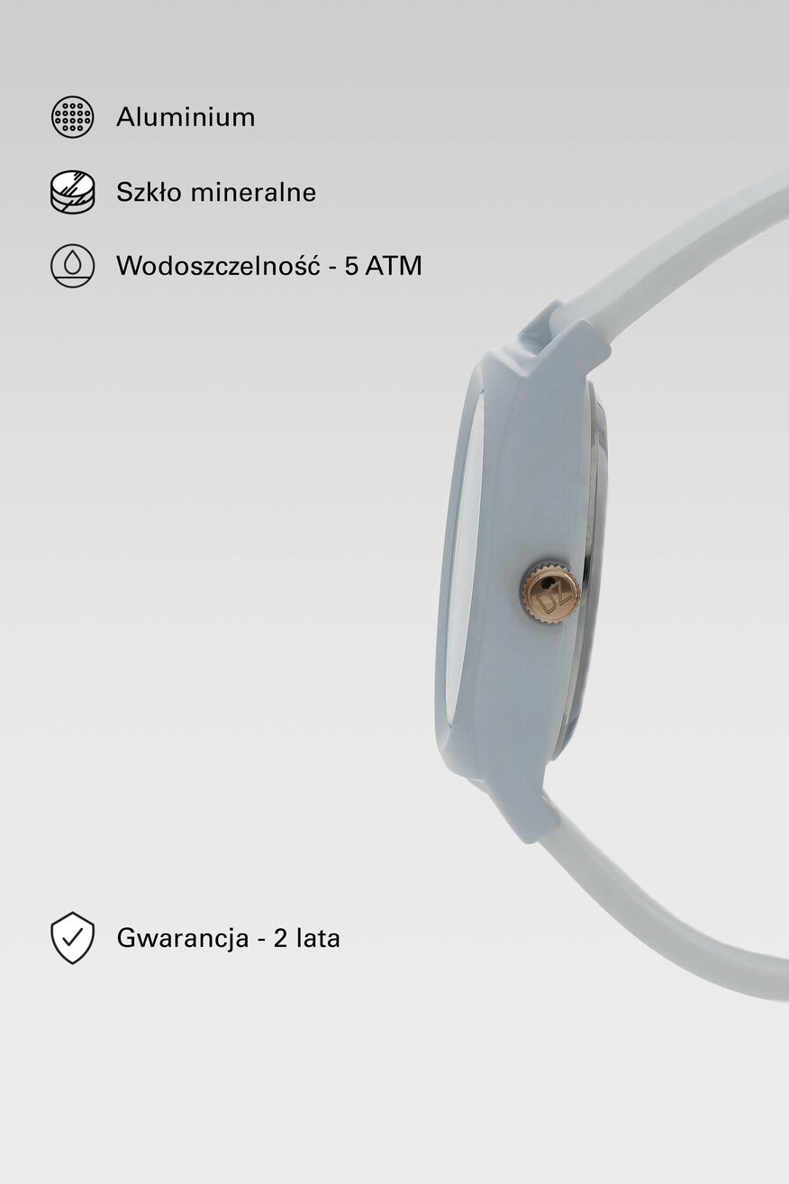 Zegarek DeeZee DZ WOMAN WATCH 05040505020 Biały